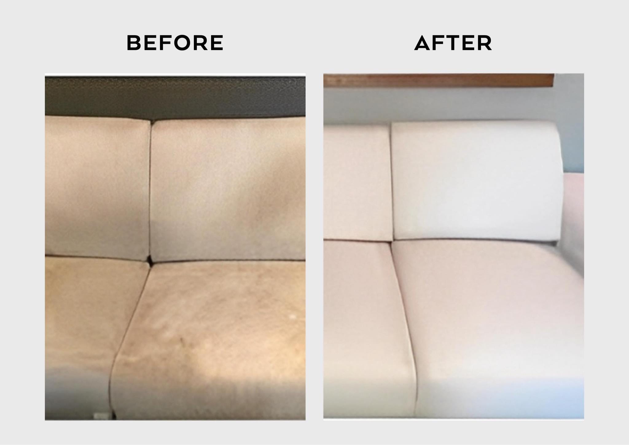 Upholstery cleaning before and after Annapolis MD - sofa result 4